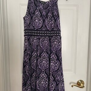 Apt. 9 Patterned Women's Dress Petite XS